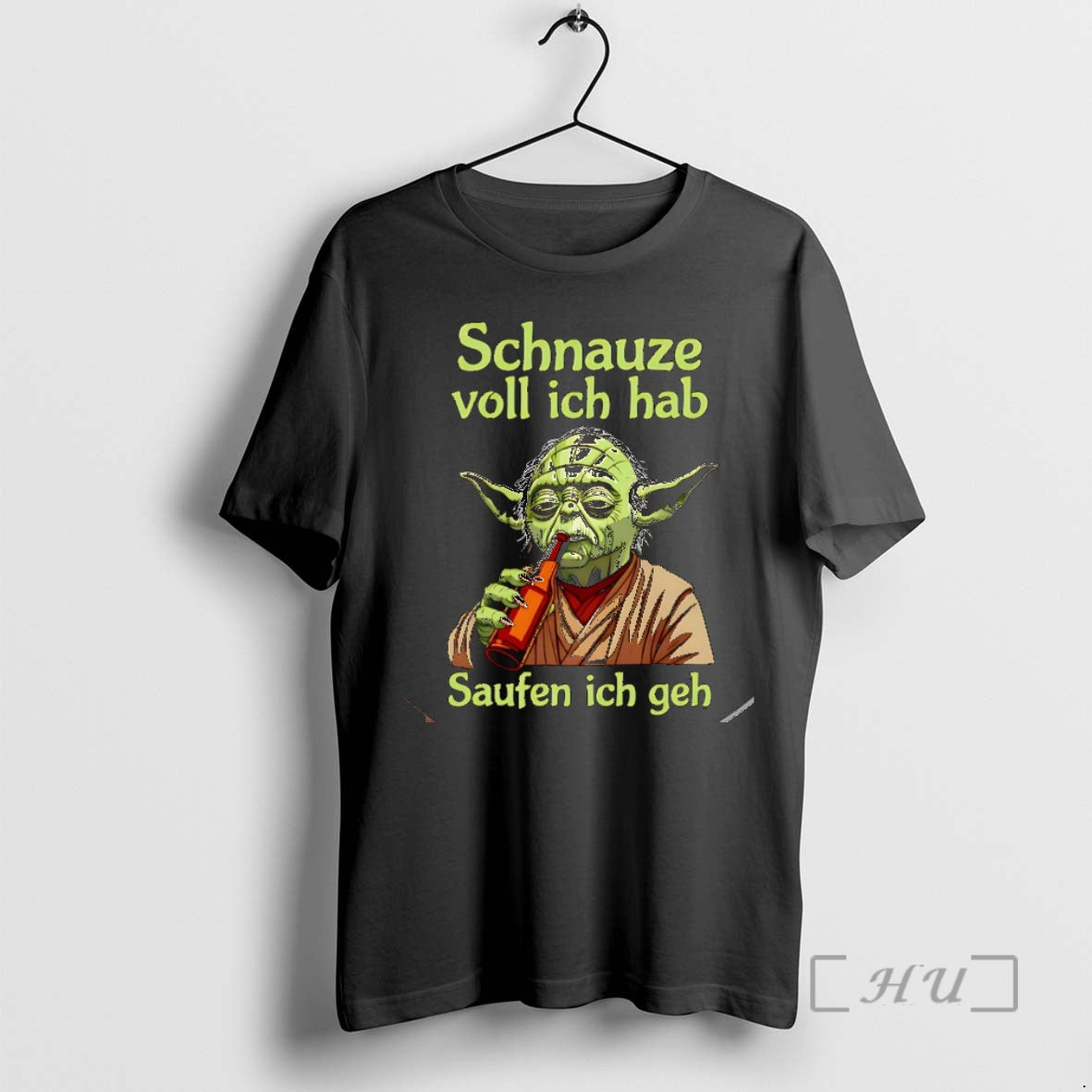 Trending Yoda Schnauze Voll Ich Hab Saufen Ich Geh Christmas Shirt Hoodie Sweatshirt | PurePodTees.com