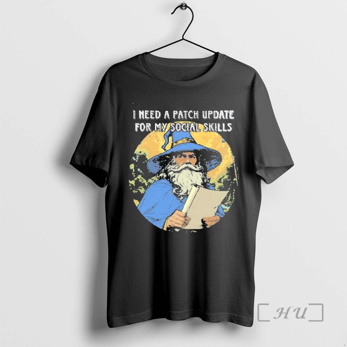 Trending Zlckmlja Wizard I Need A Patch Update For My Social Skills Premium T Shirts Hoodie Sweatshirt | PurePodTees.com
