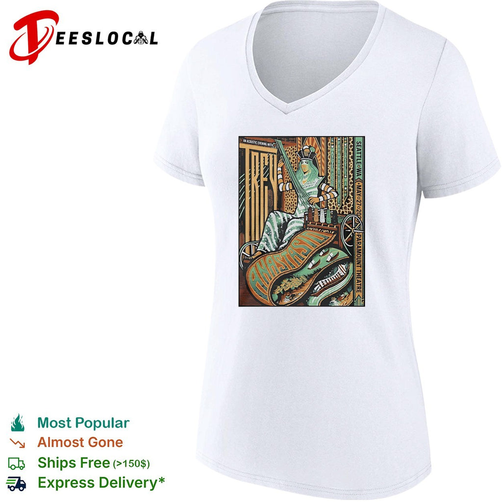 Trey Anastasio May 27 2026 in Seattle Wa shirt