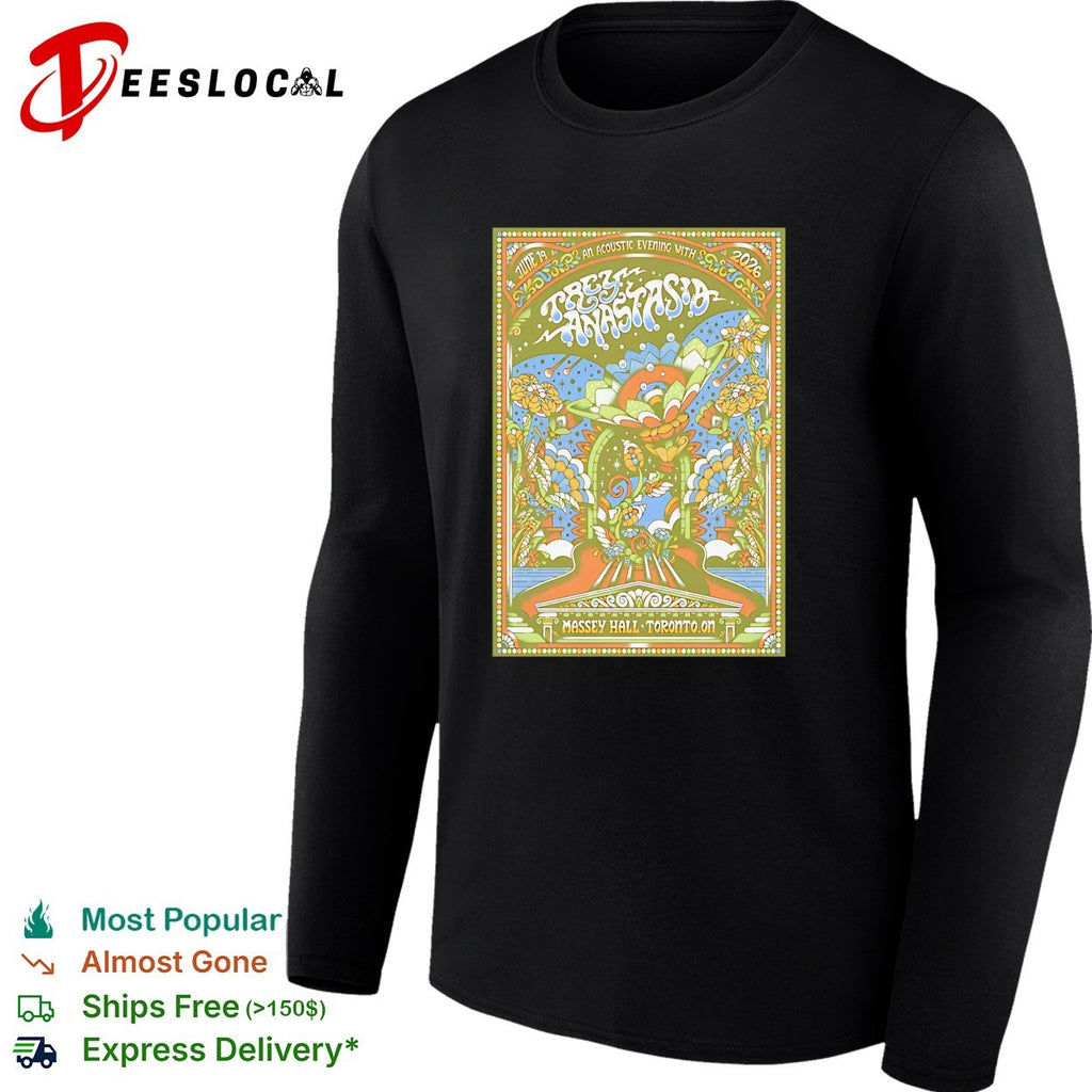Trey Anastasio acoustic evening Massey Hall Toronto shirt