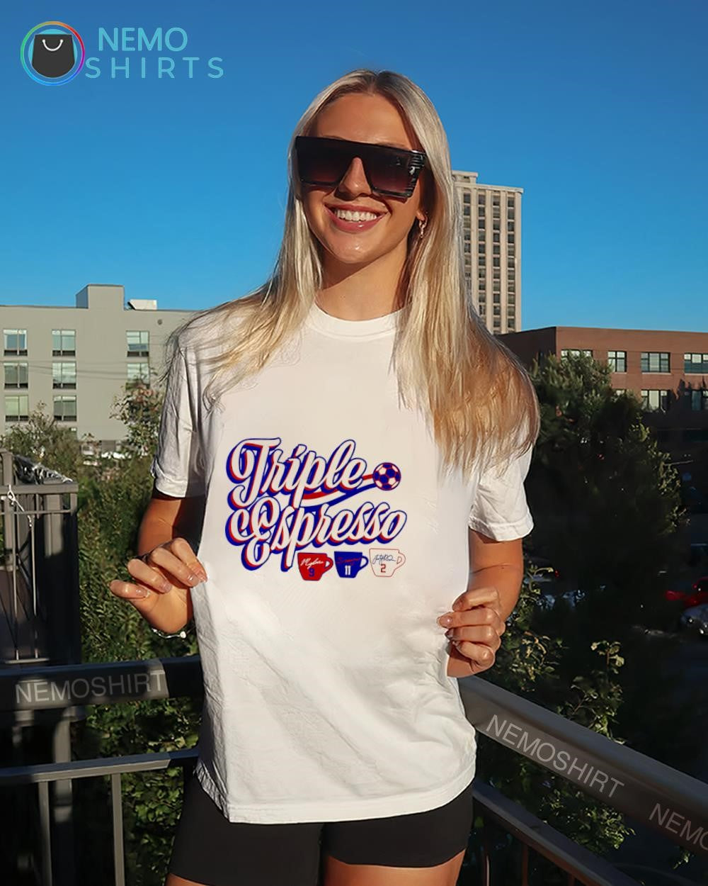 Triple Espresso Mallory Swanson Trinity Rodman Sophia Wilson shirt