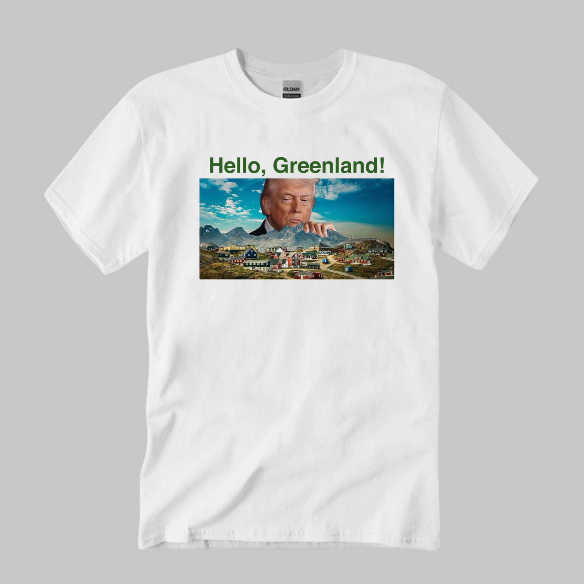Trmp Hello Greenland Shirt