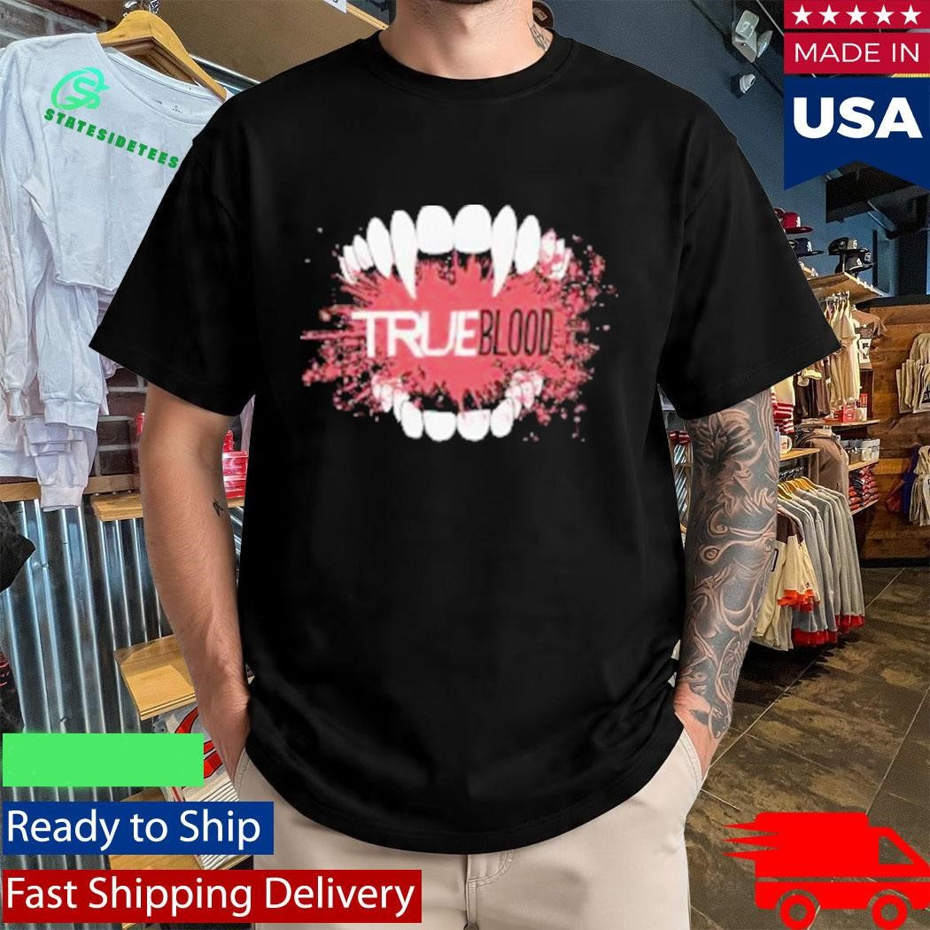 True Blood Vampire Fangs Shirt