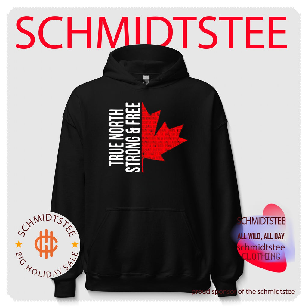 True North Strong and Free Men’s Patriotic Canada