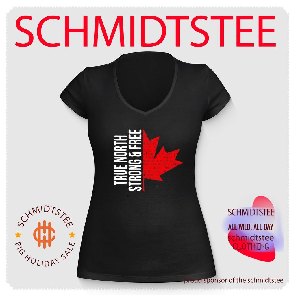 True North Strong and Free Men’s Patriotic Canada