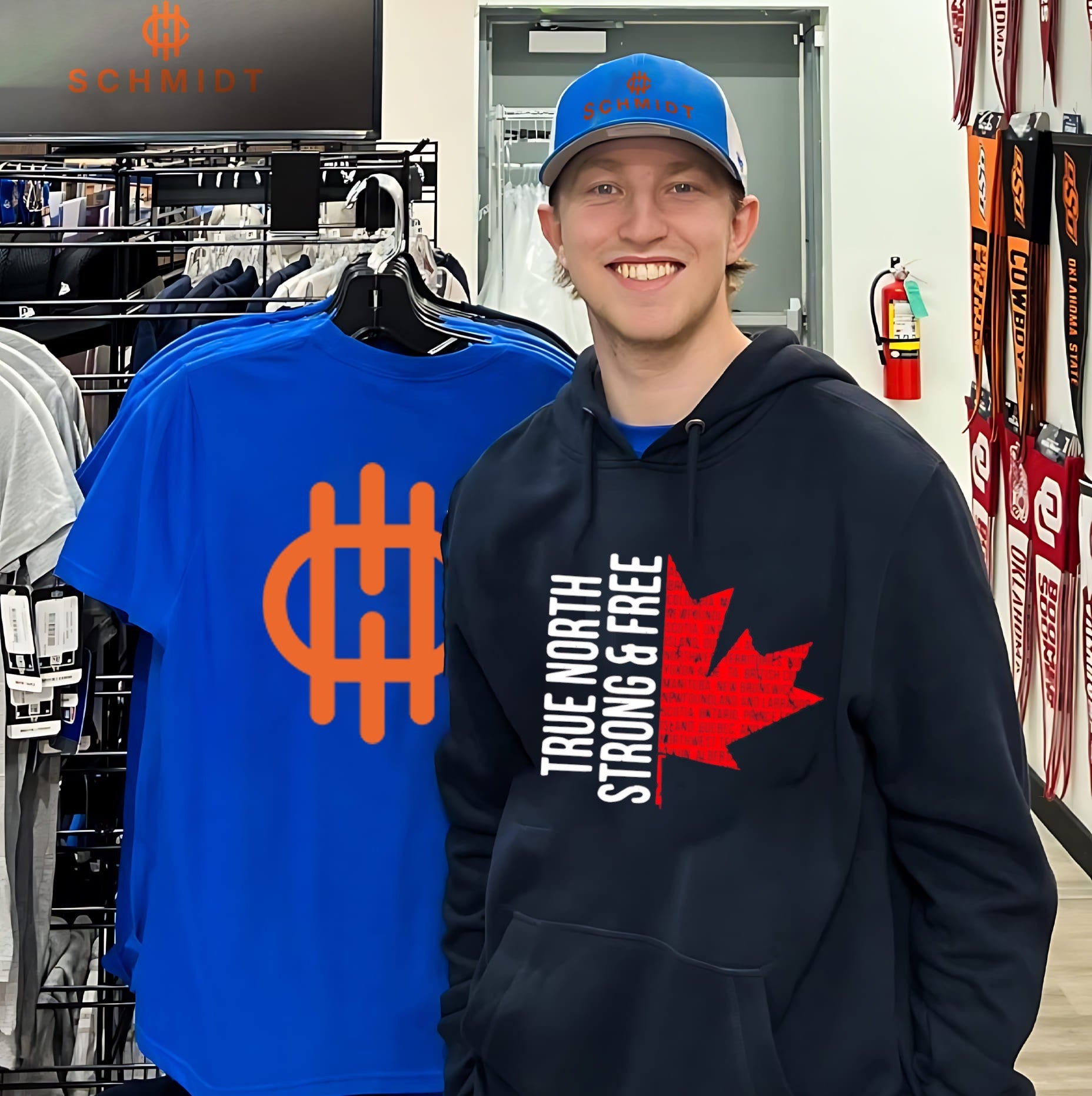 True North Strong and Free Men’s Patriotic Canada