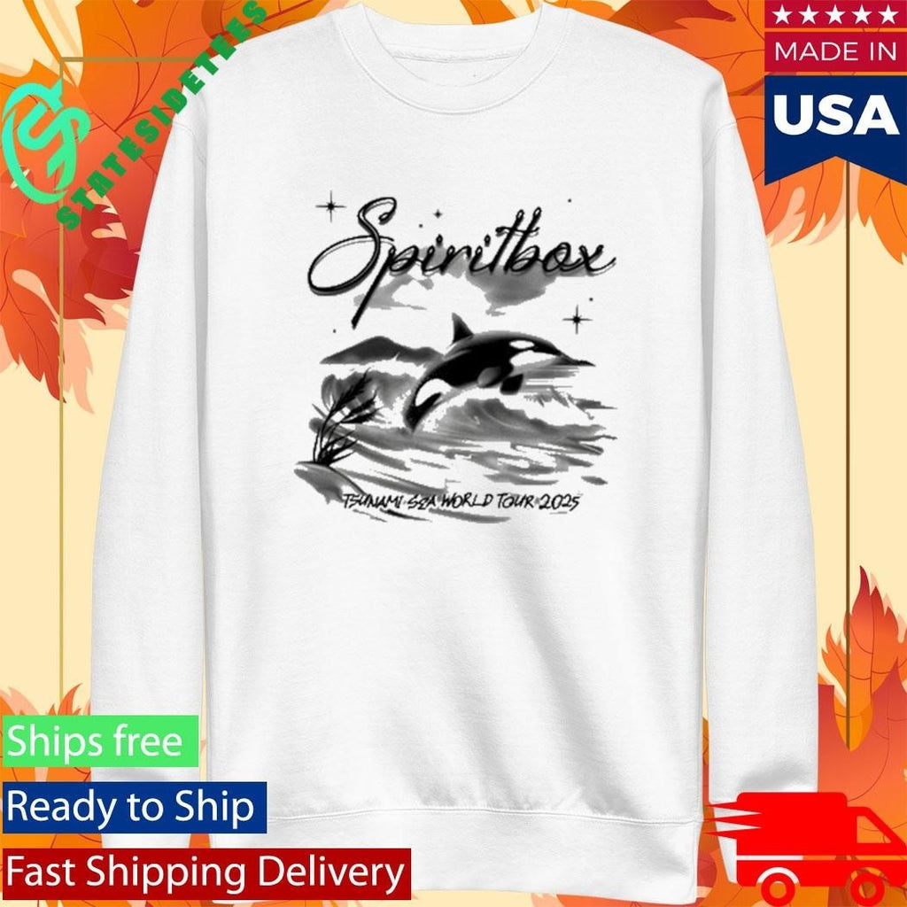 Tsunamisea Airbrush Orca White Shirt