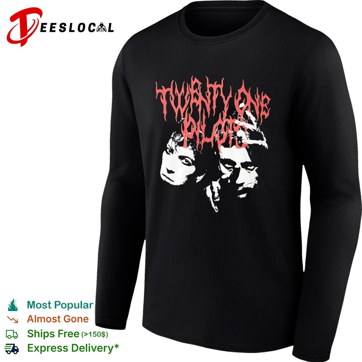 Twenty One Pilots Tyler Joseph and Josh Dun Shirt