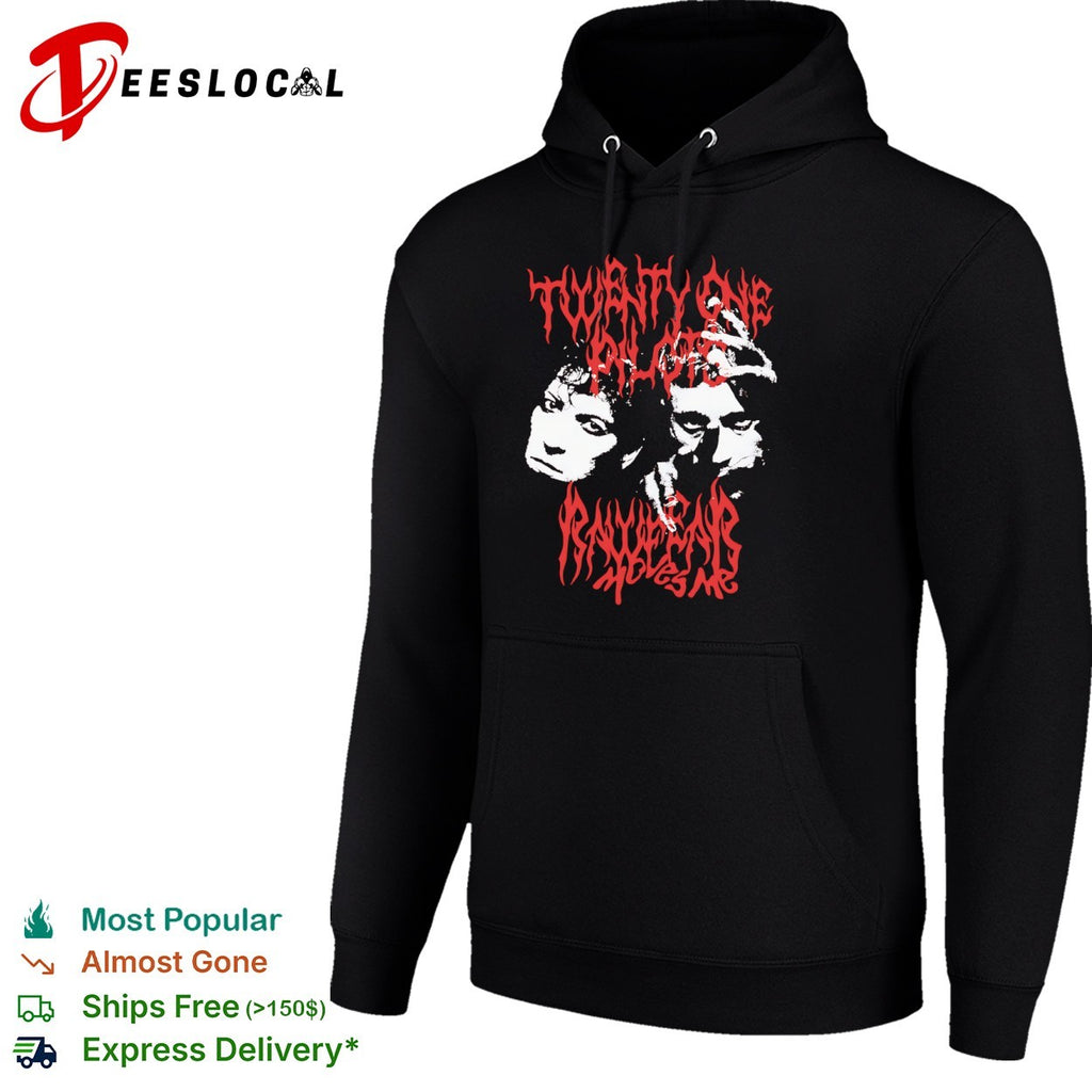 Twenty One Pilots and Rattlehead moves me shirt