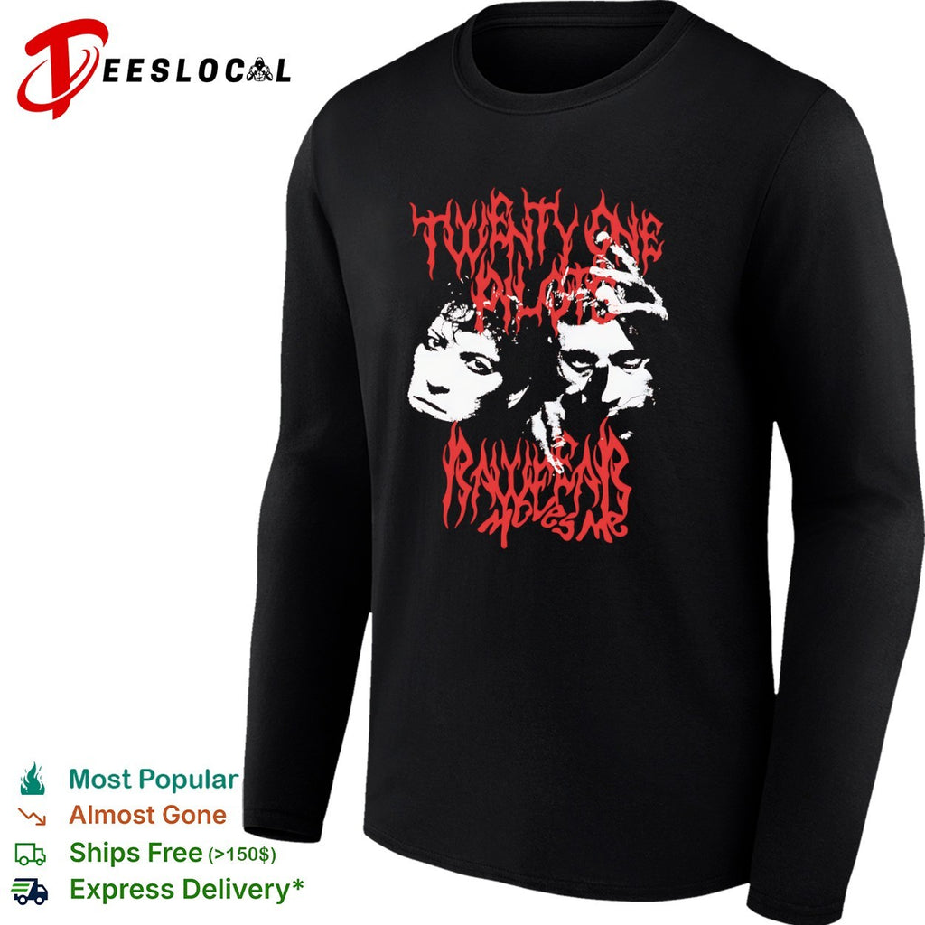 Twenty One Pilots and Rattlehead moves me shirt