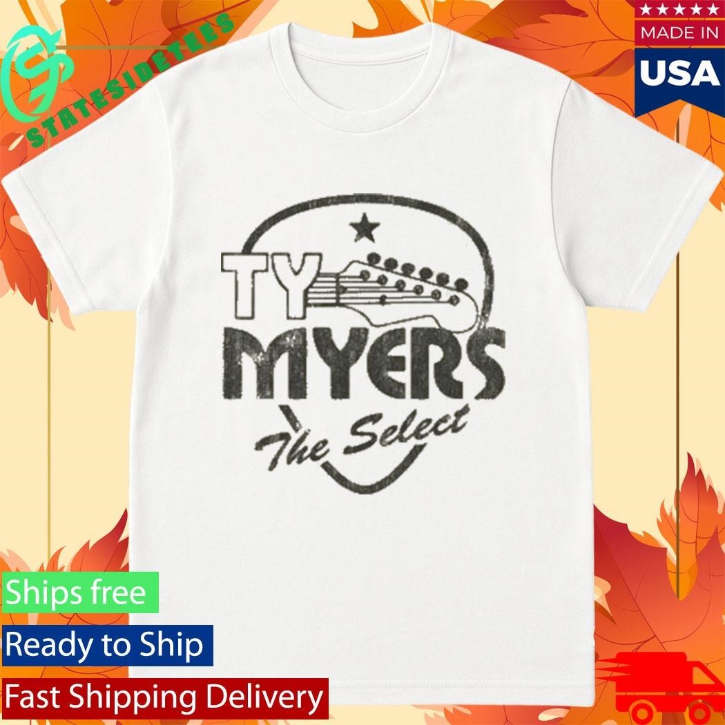 Ty Myers Guitar Pick Shirt