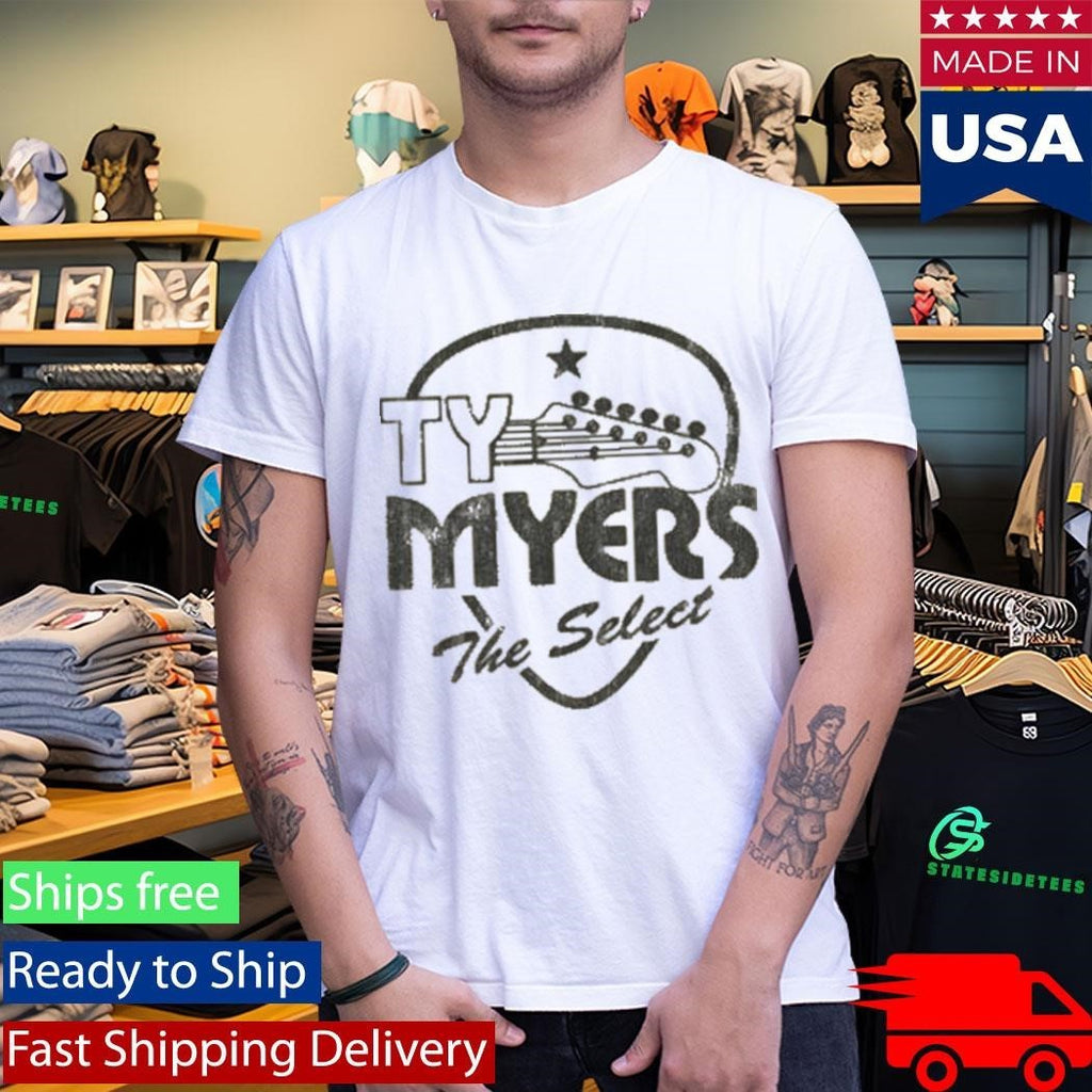 Ty Myers Guitar Pick Shirt
