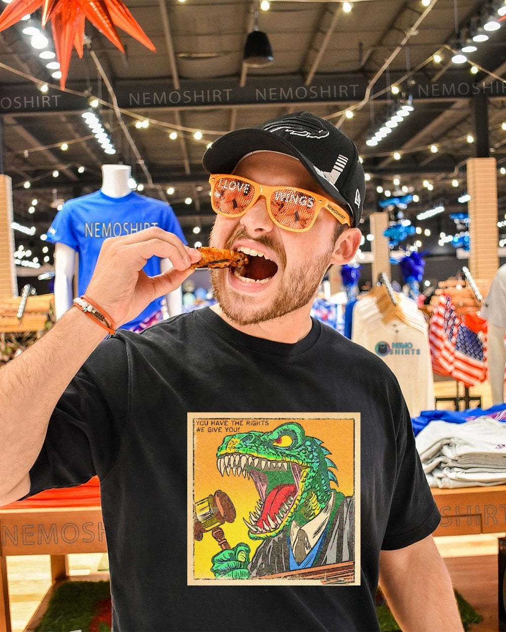 Tyrannosaurus Rex you have the rights we give you shirt