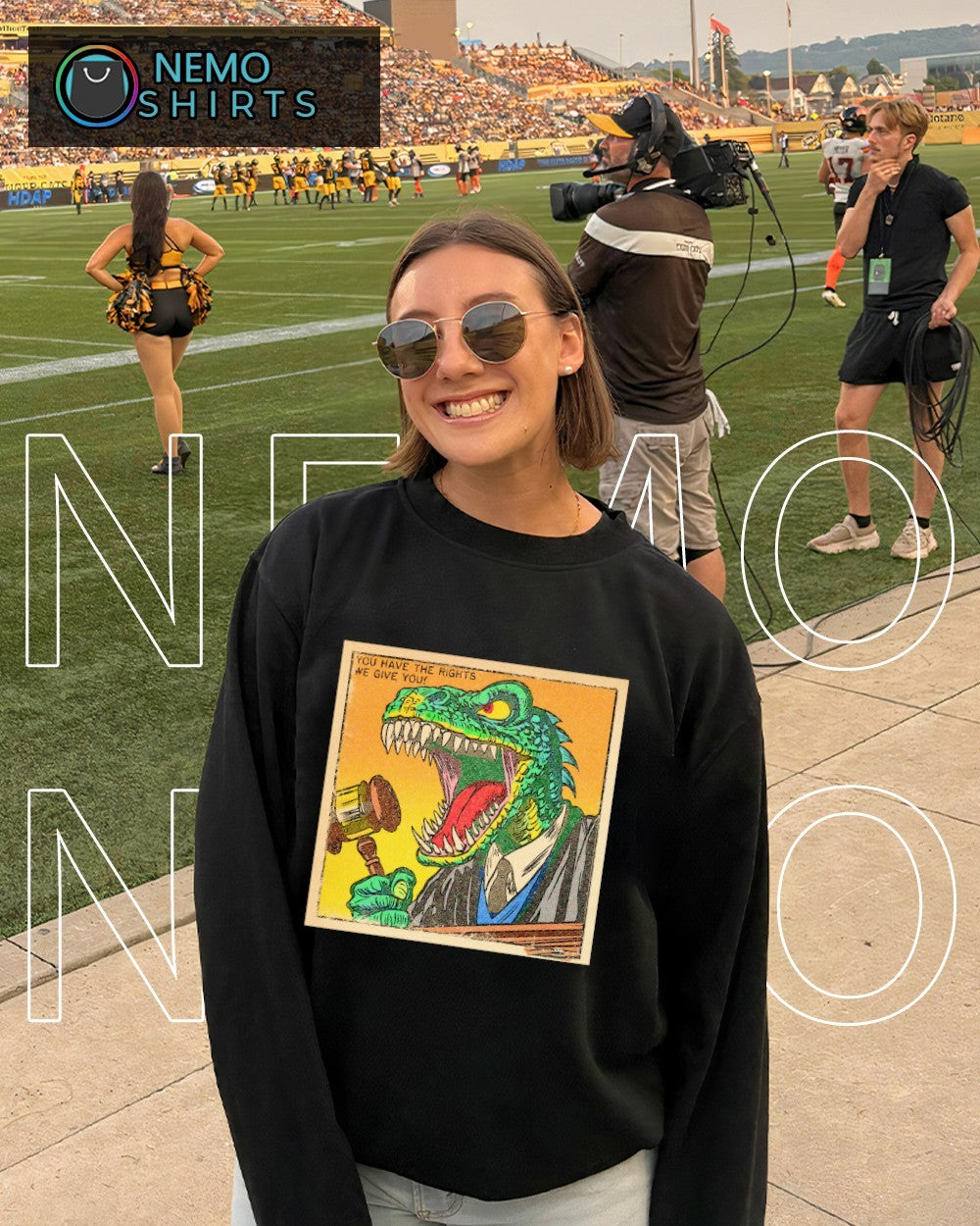 Tyrannosaurus Rex you have the rights we give you shirt