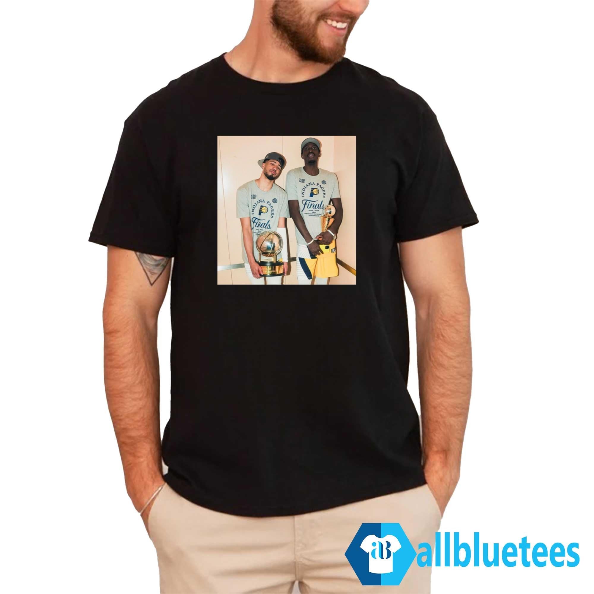 Tyrese Haliburton And Pascal Siakam Basketball Champions 2025 Shirt