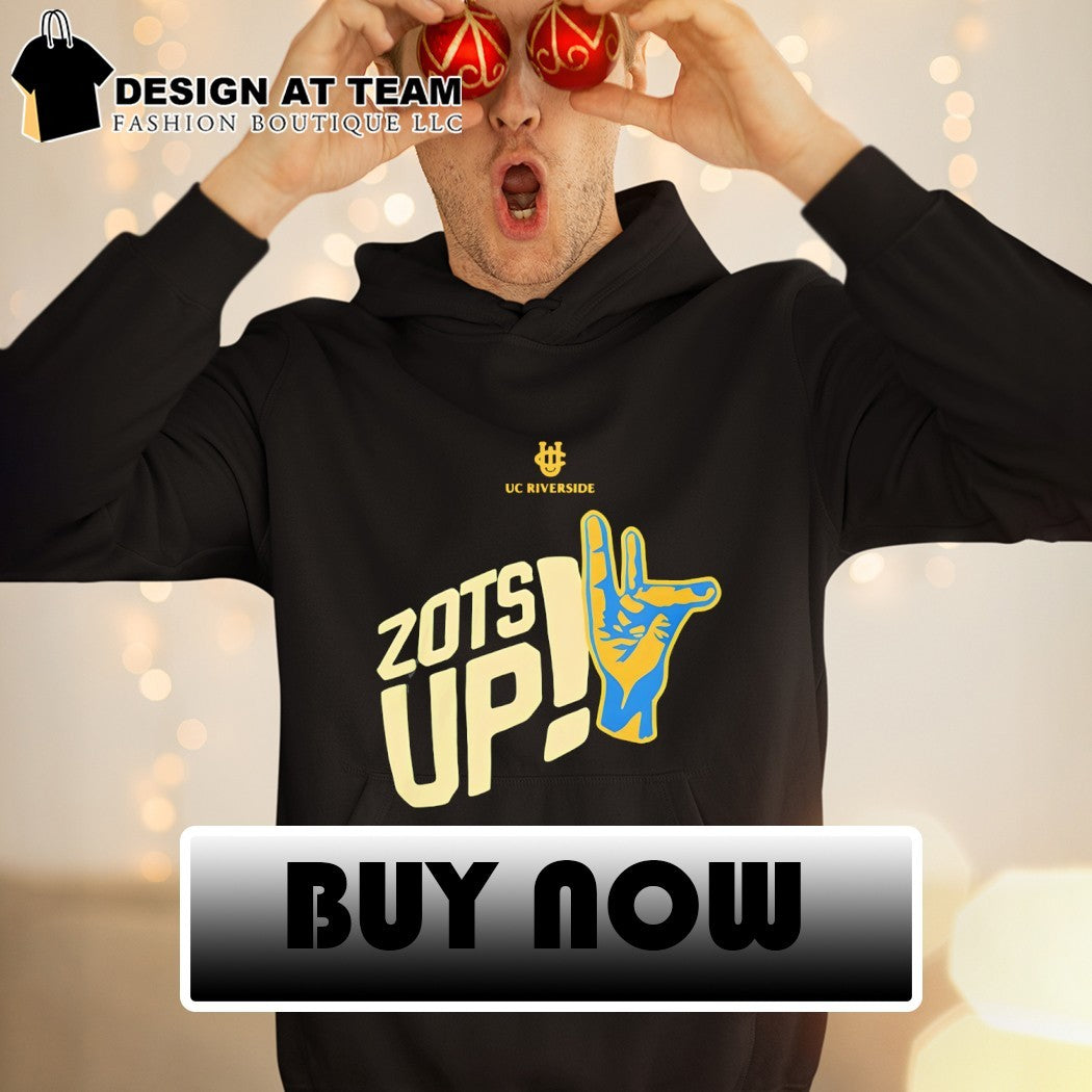 UC Irvine Anteaters men’s basketball zots up hand shirt