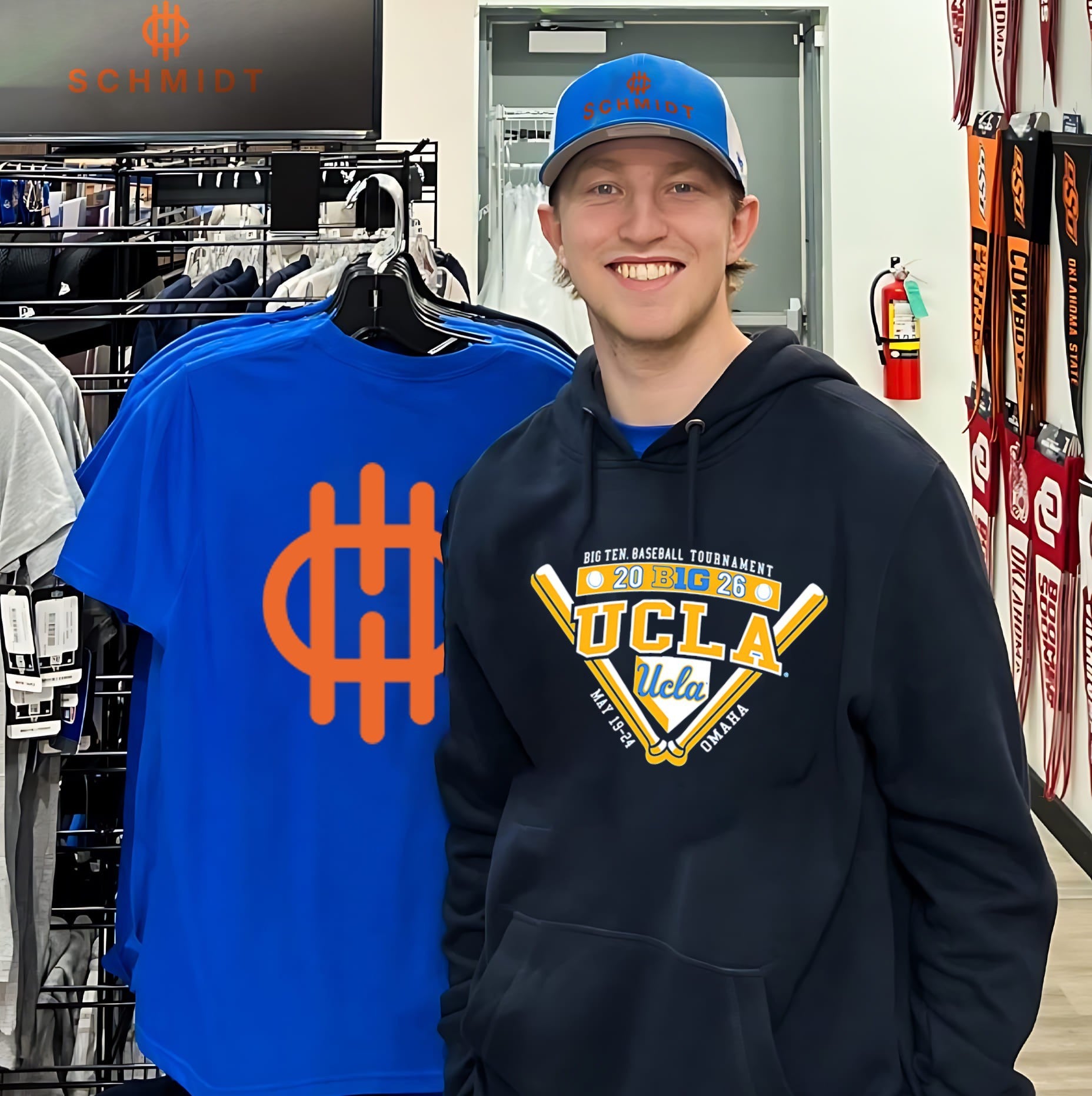 UCLA Bruins 2026 Big Ten Baseball Tournament Participant shirt