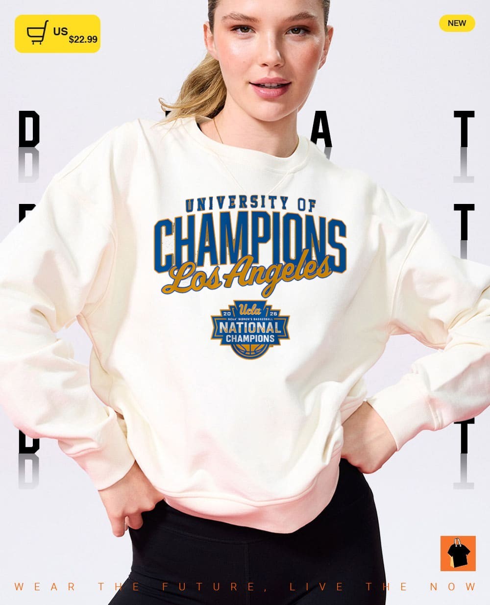 UCLA Bruins Women’s Basketball team University of Champions Los Angeles National Champs shirt