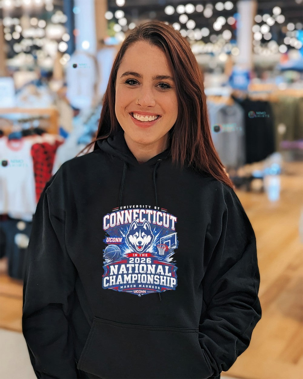 UConn Huskies in the 2026 National Championship March Madness shirt