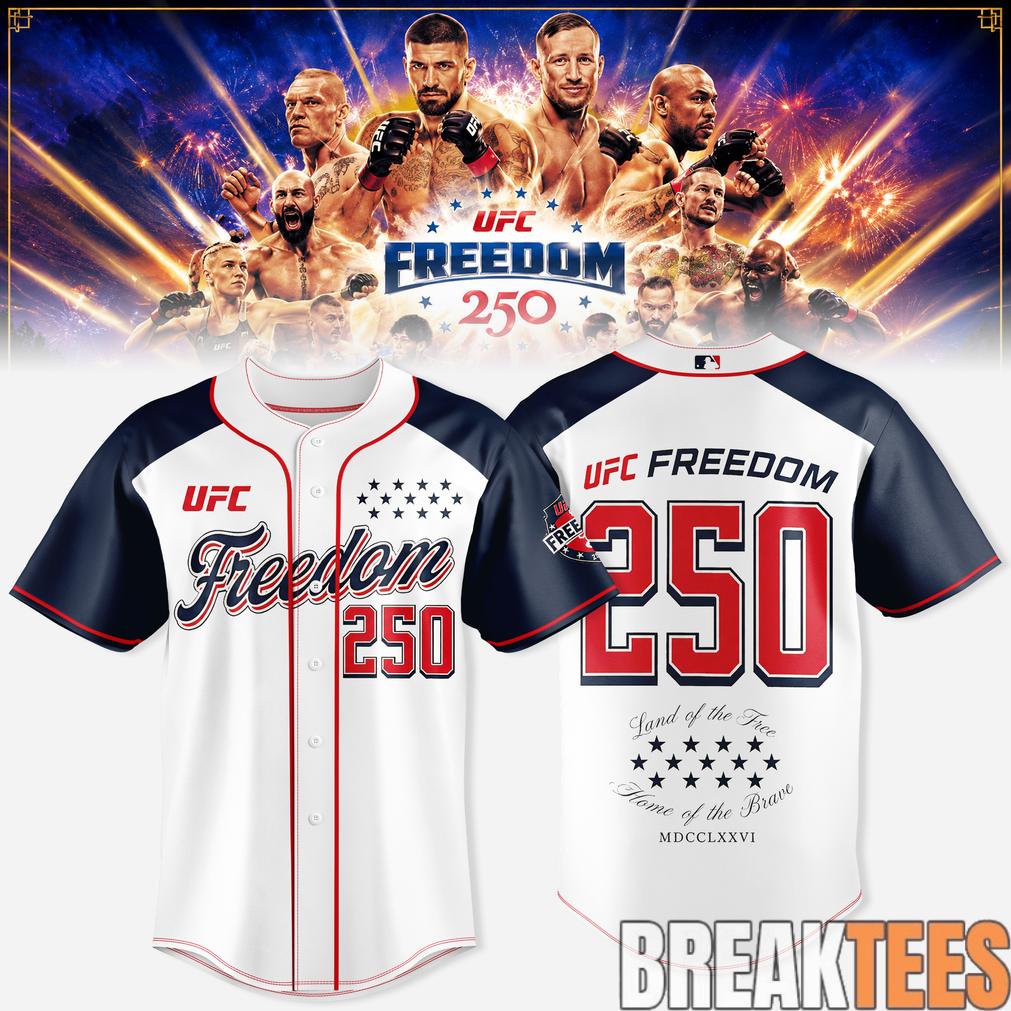 UFC Freedom 250 White House Exclusive Baseball Jersey