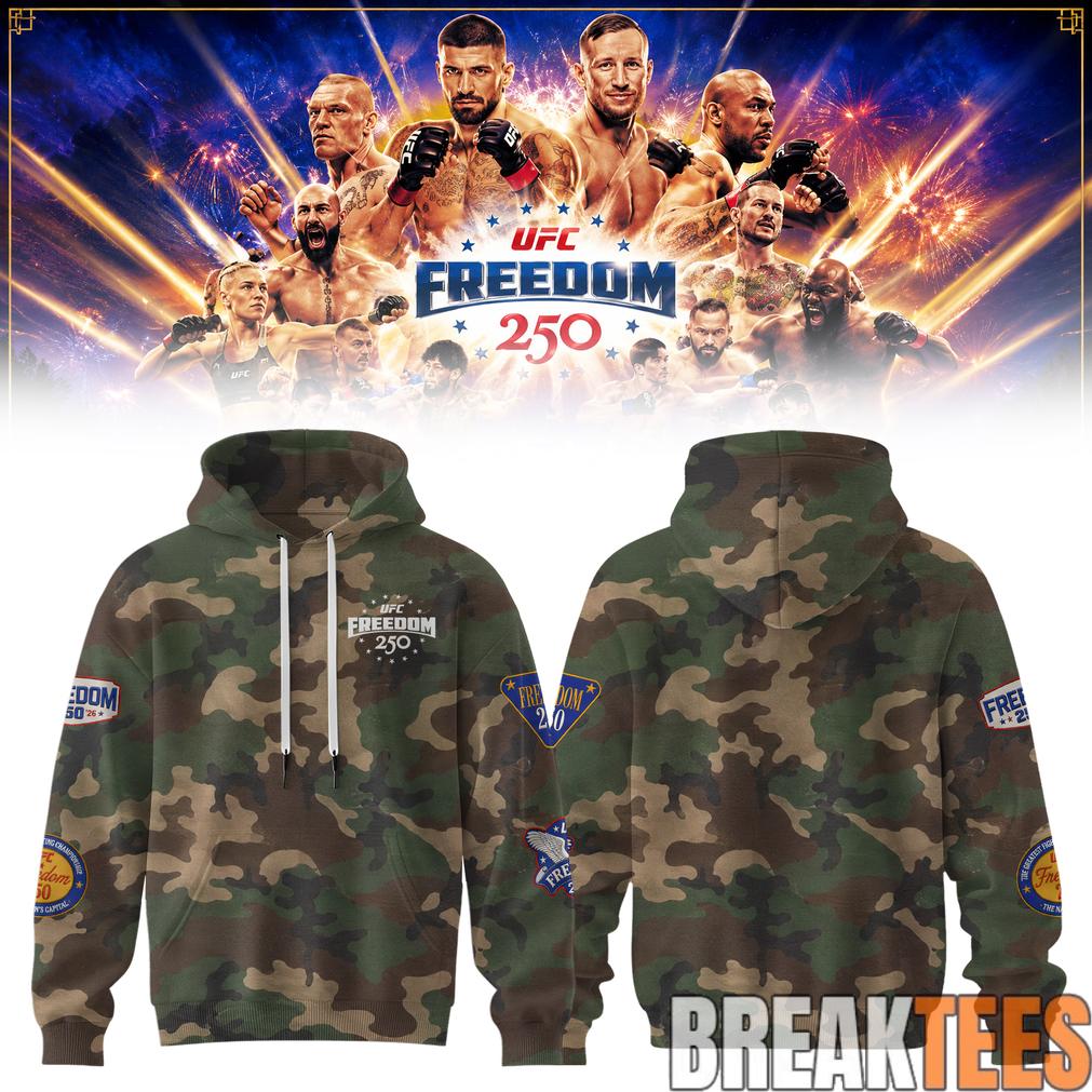 UFC Freedom 250 White House Limited Hoodie