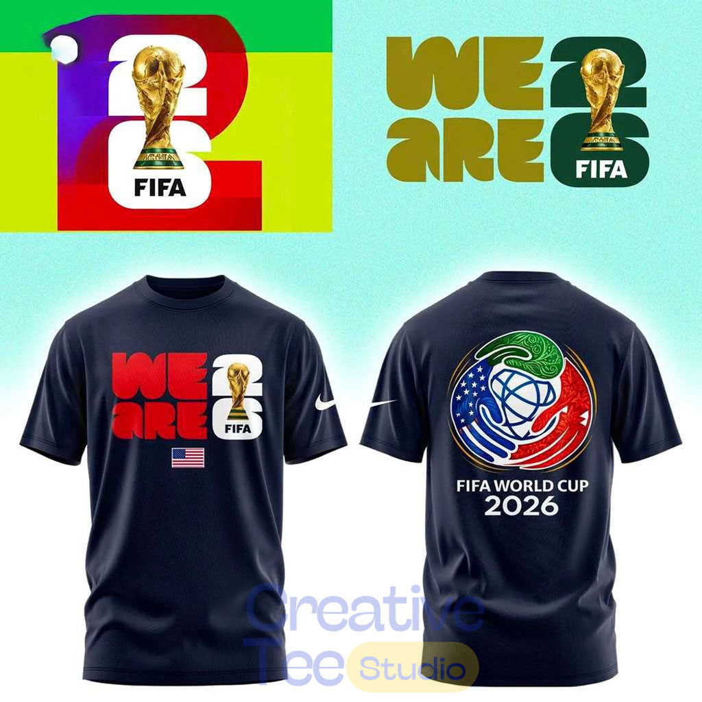 USA FIFA World Cup 2026 We Are FIFA Tee Hoodie