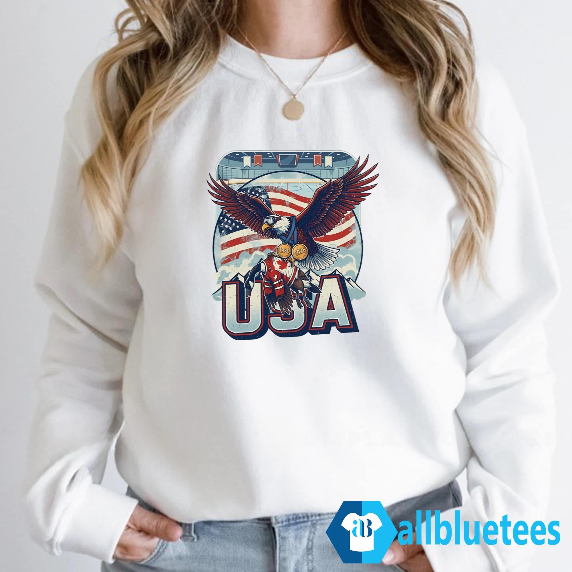 USA Hockey Eagle 1980 2026 Shirt