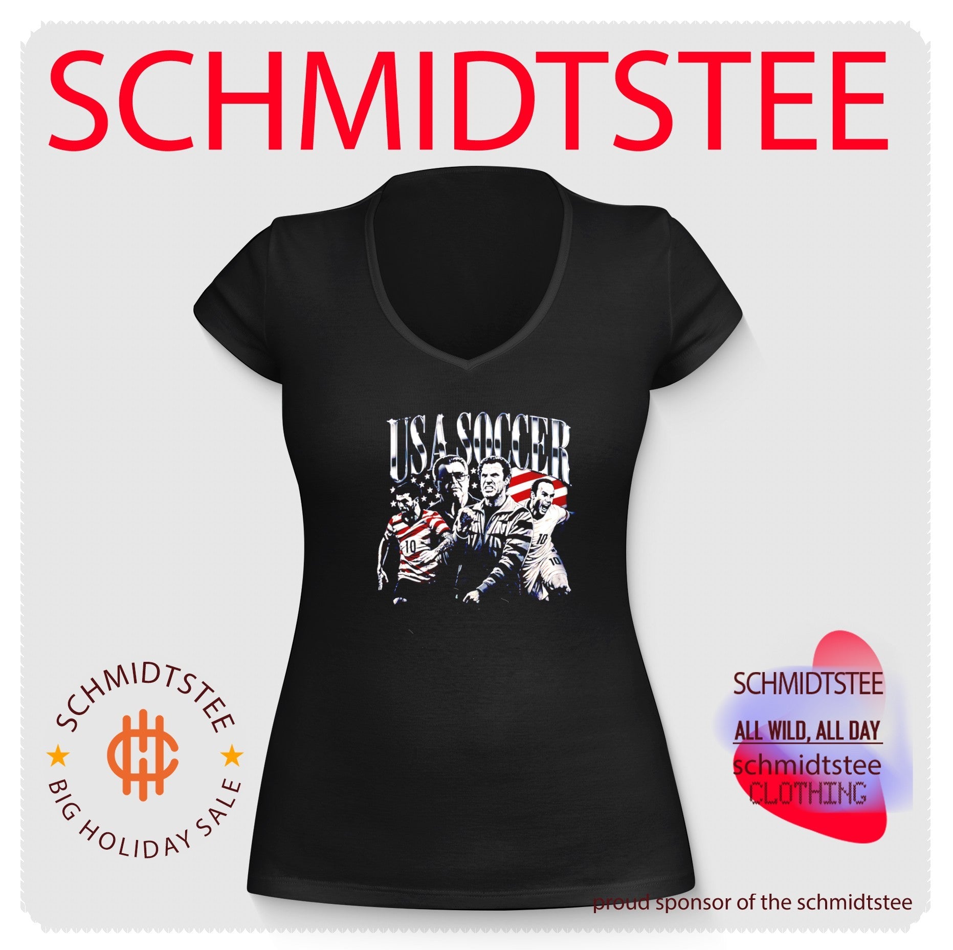 USA Soccer Featuring Will Ferrell and Sylvester Stallone shirt