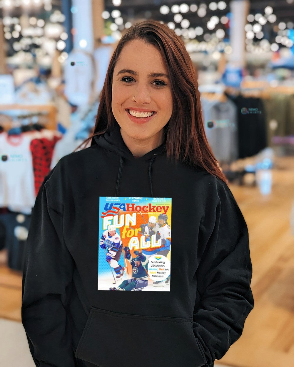 USA hockey fun for all Sled and adult hockey nationals shirt