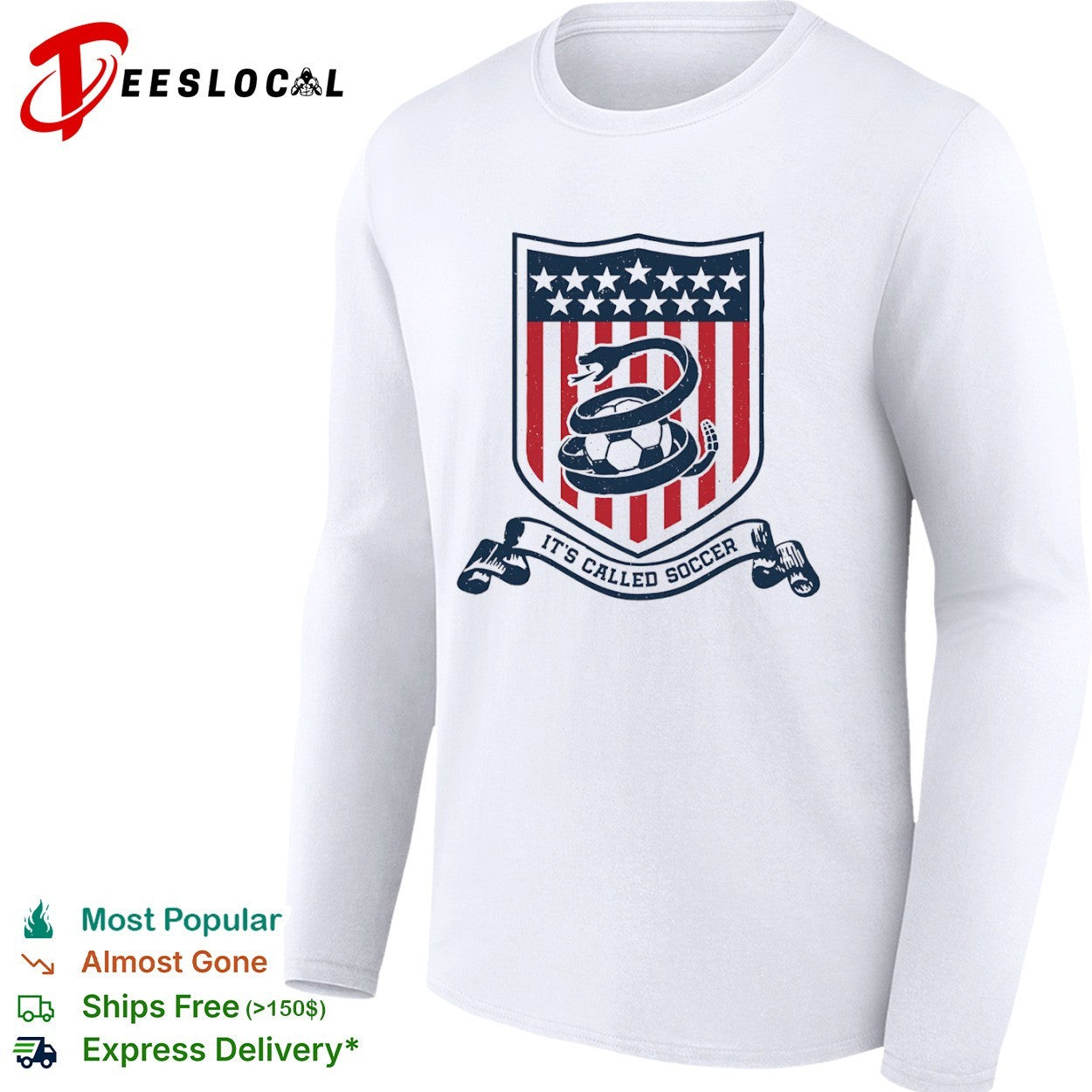 USA its called soccer snake ball shirt