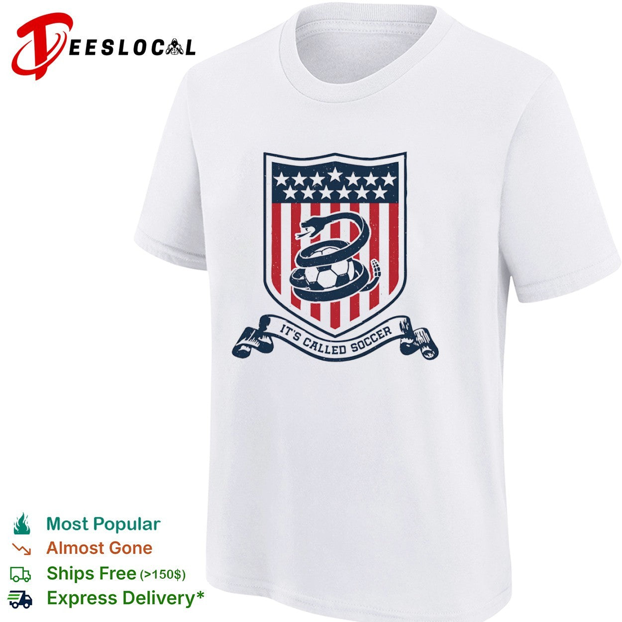 USA its called soccer snake ball shirt