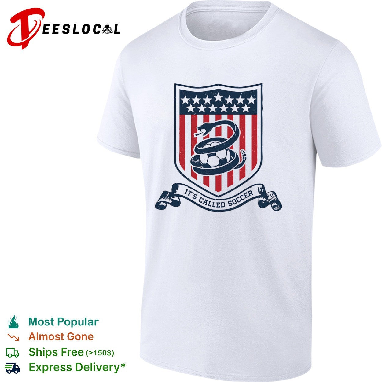 USA its called soccer snake ball shirt