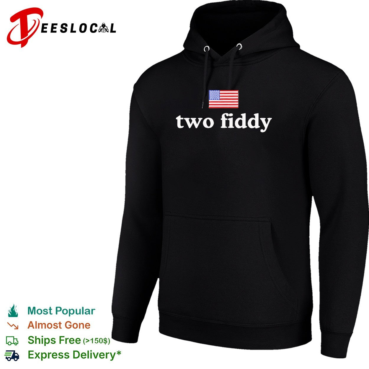 USA two fiddy American flag two fiddy shirt