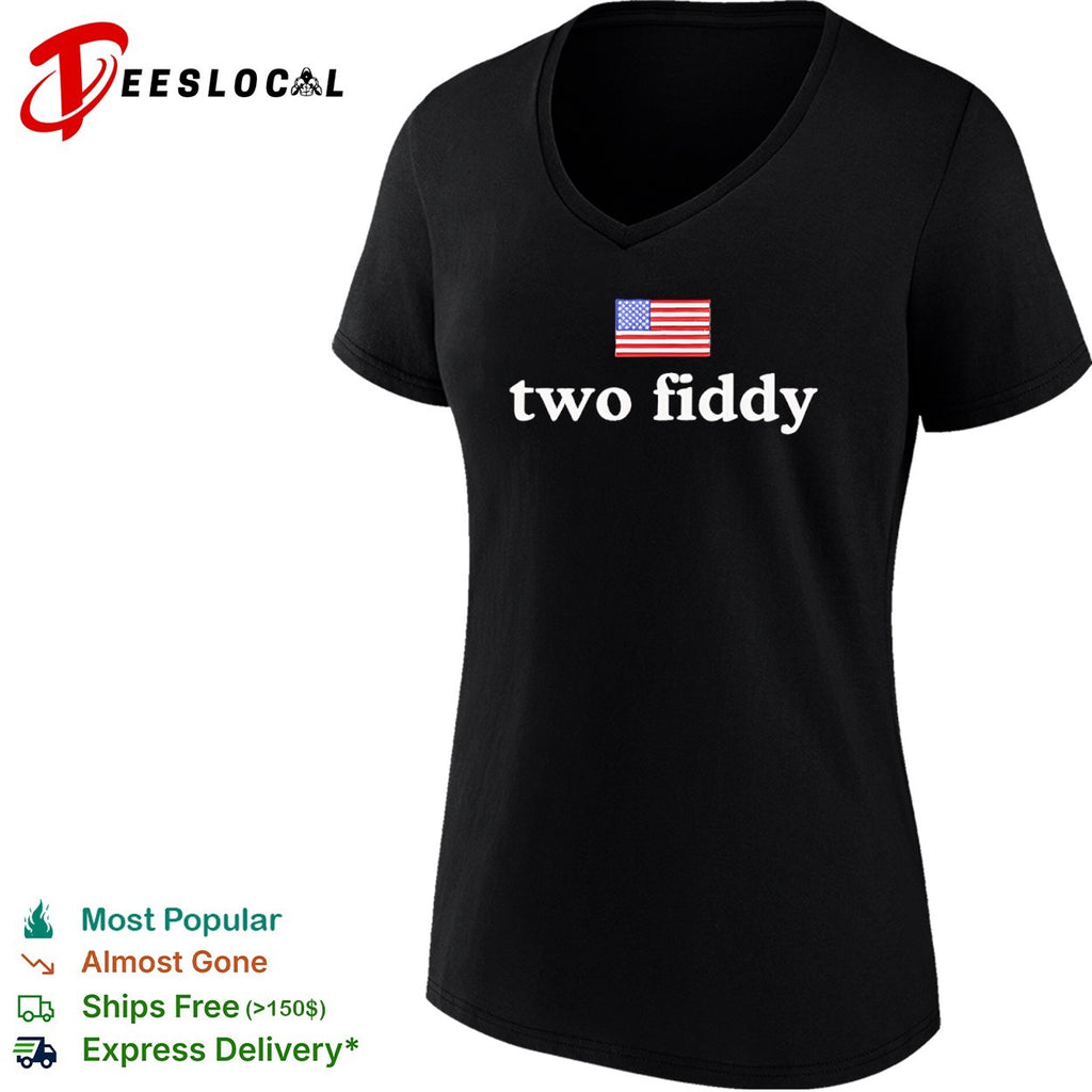 USA two fiddy American flag two fiddy shirt