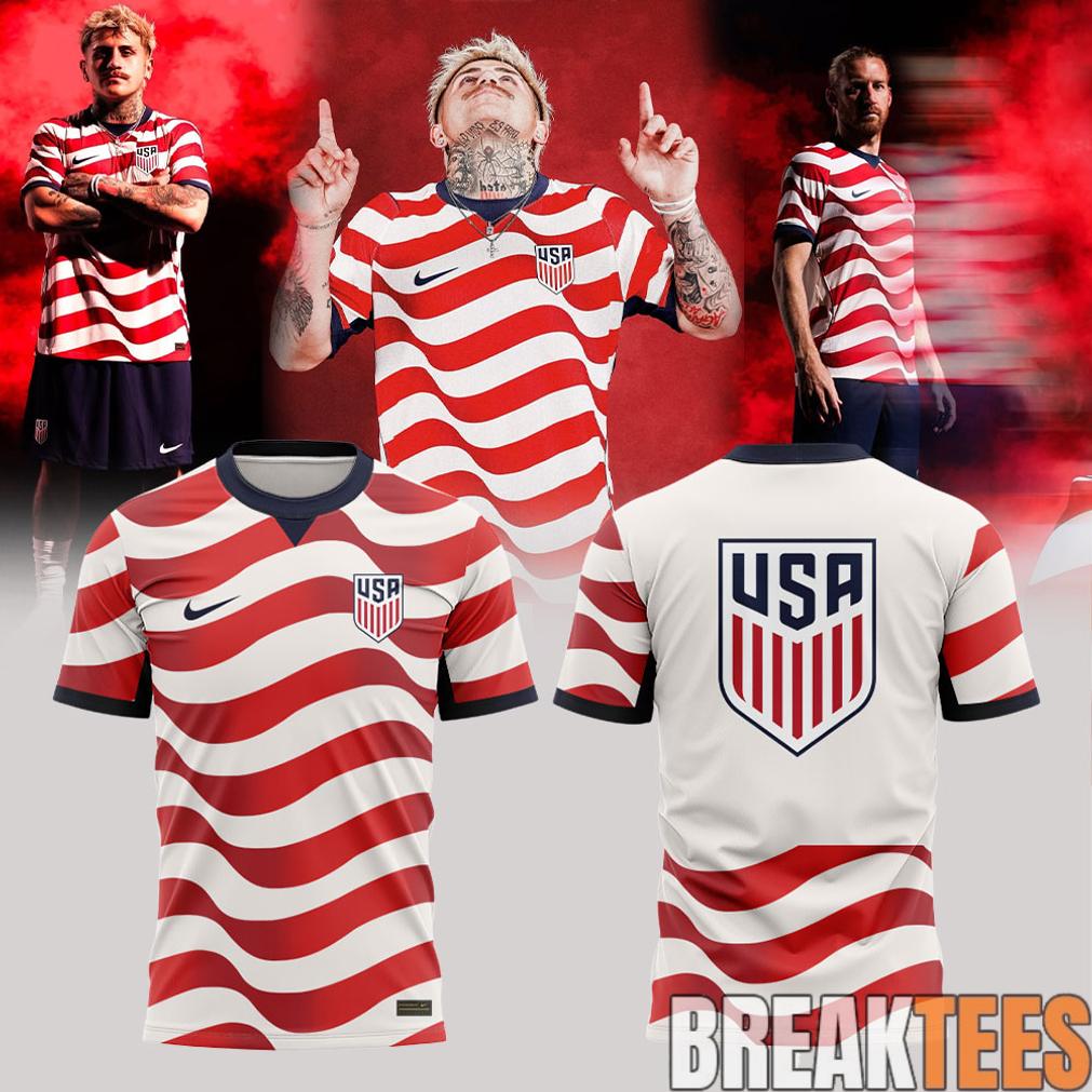 US Soccer 2026 Stripes Match T-Shirt