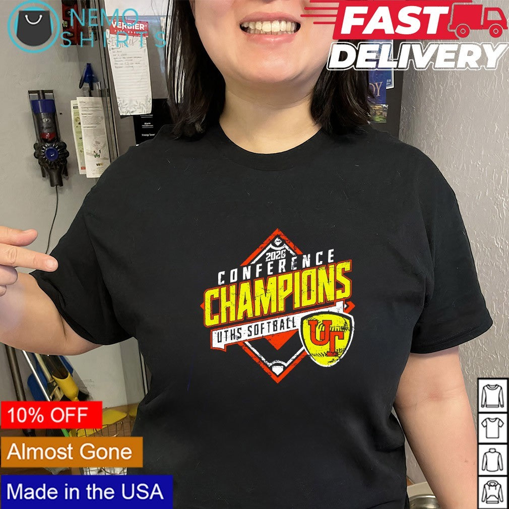 UTHS Softball 2026 Conference Champions logo shirt