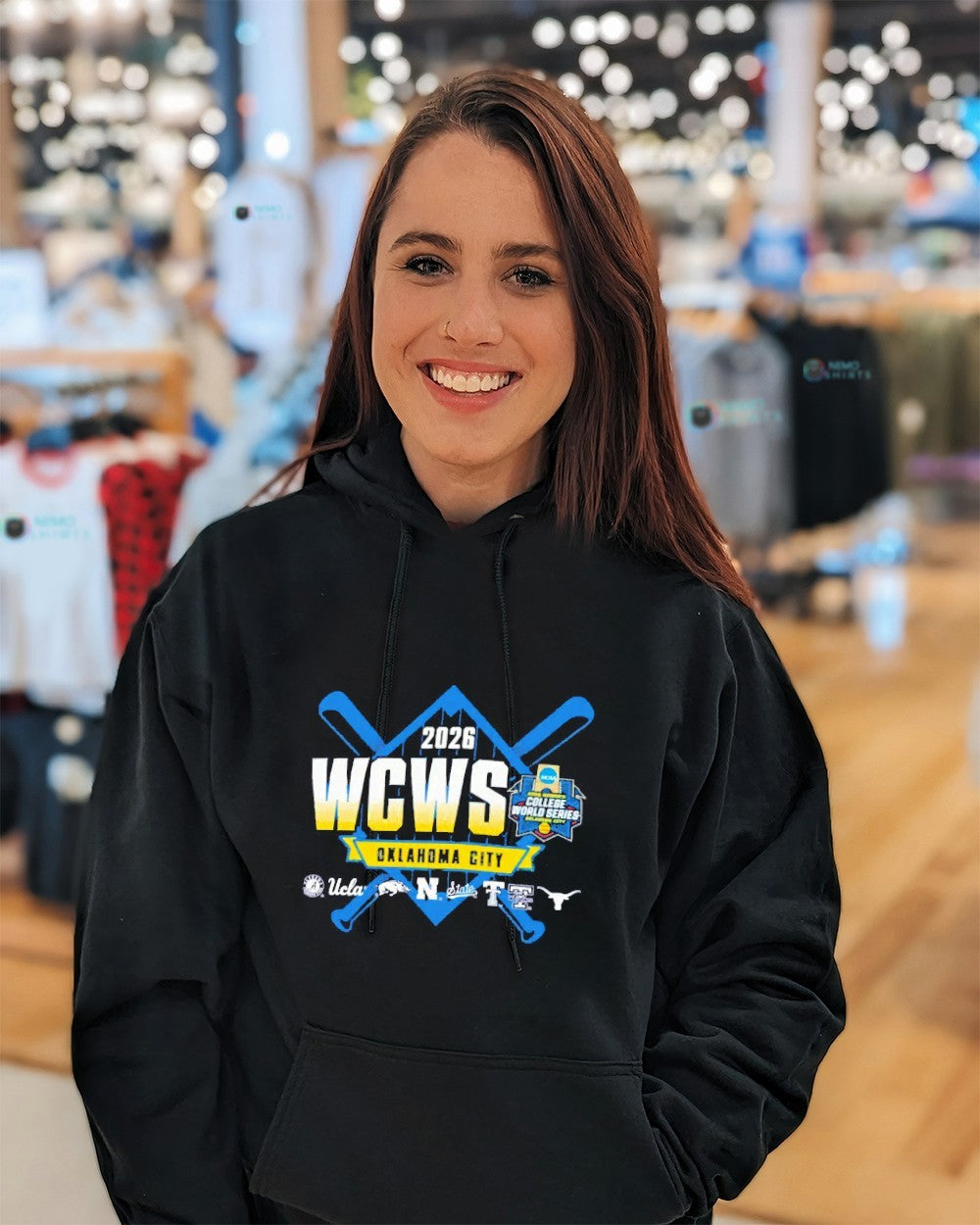 WCWS 2026 Oklahoma City all women’s softball teams logos shirt