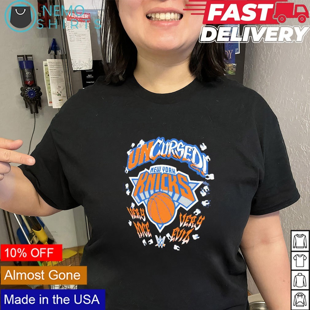 Uncursed very nice very evil Danhausen New York Knicks shirt