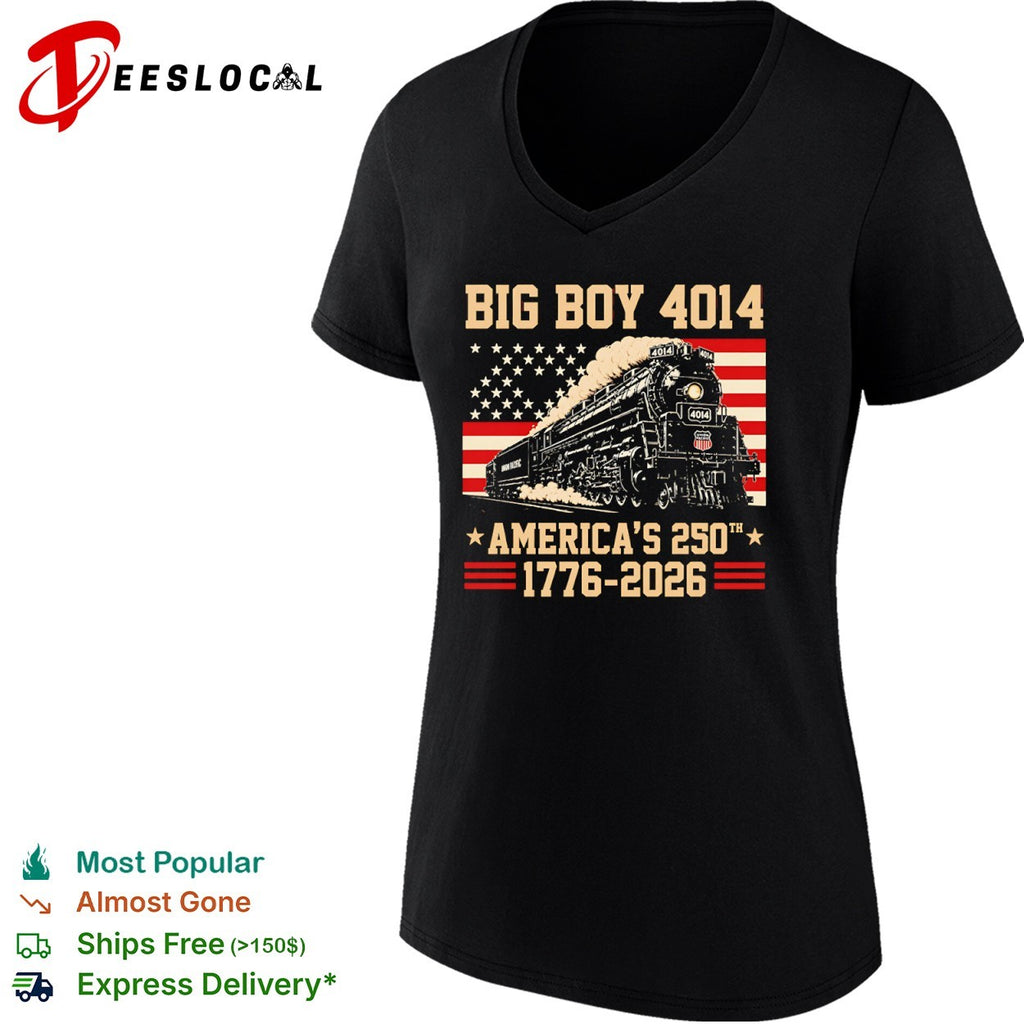 Union Pacific Big Boy 4014 America 250th steam train 1776 2026 shirt