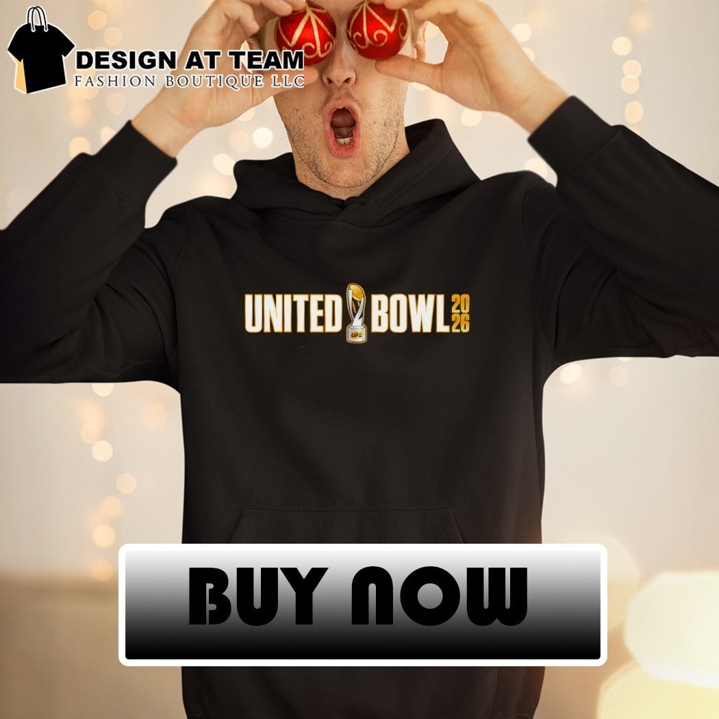 United Bowl Horizontal logo UFL 2026 shirt