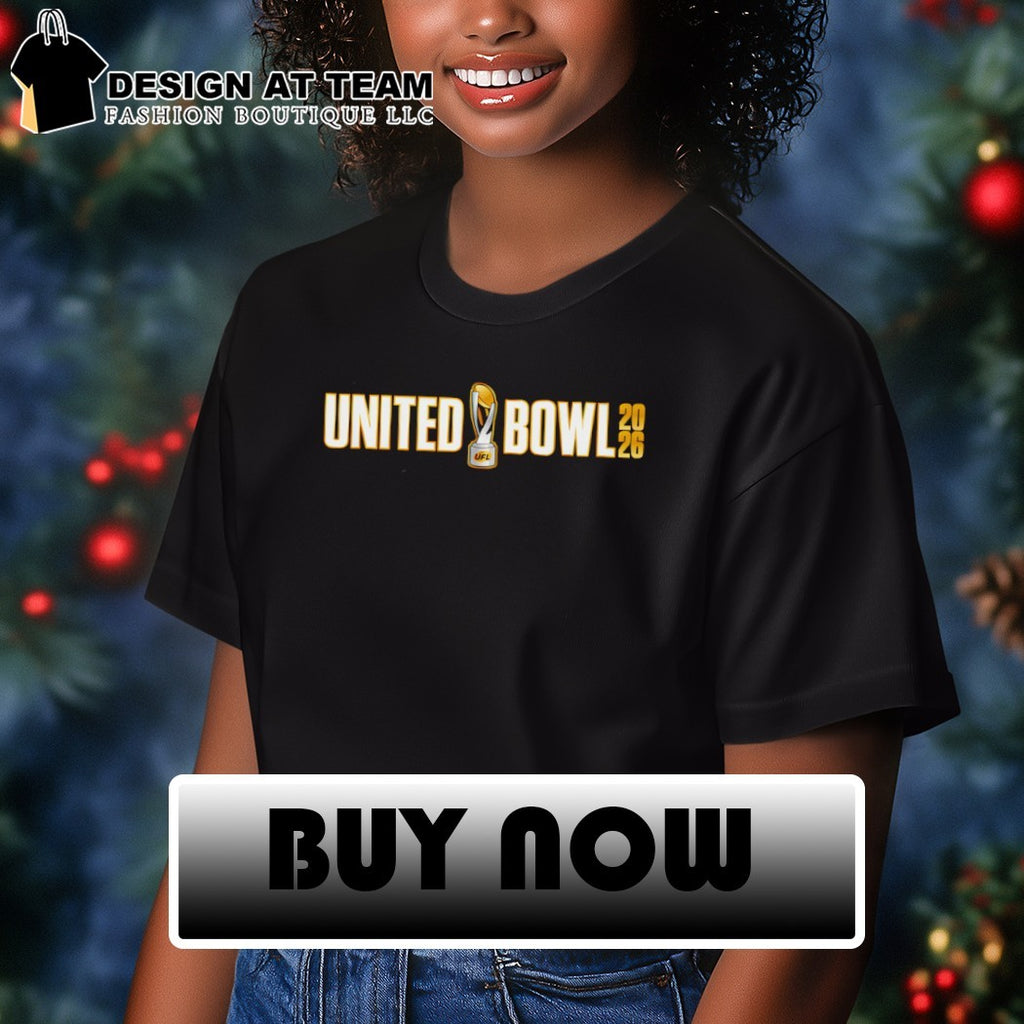 United Bowl Horizontal logo UFL 2026 shirt