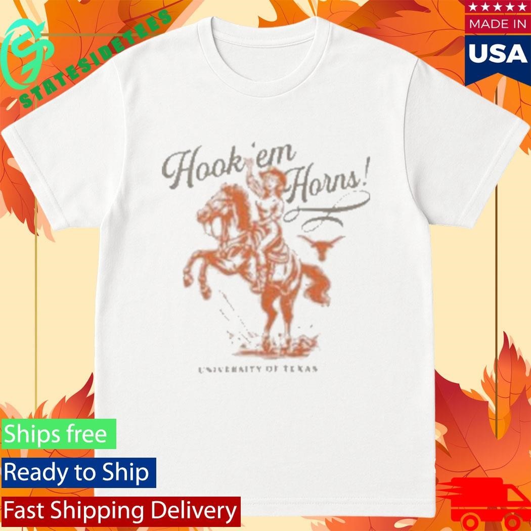 University Of Texas Longhorns Hook’em Cowgirl Shirt