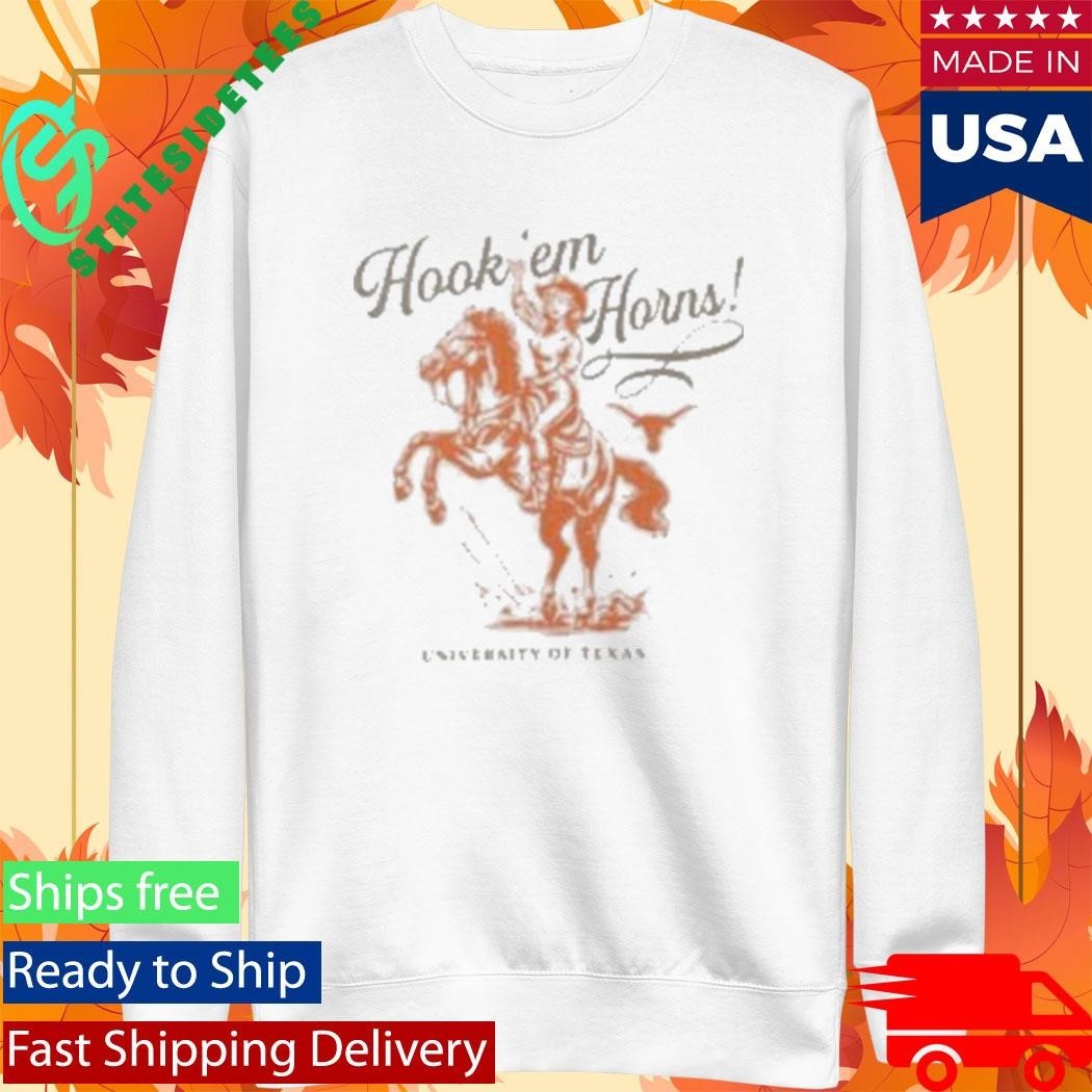 University Of Texas Longhorns Hook’em Cowgirl Shirt