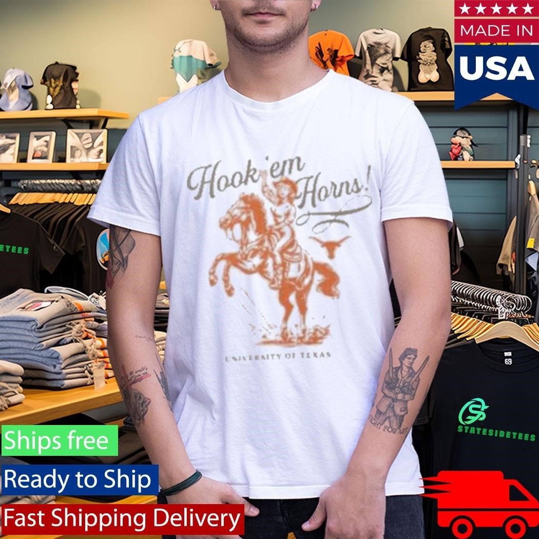 University Of Texas Longhorns Hook’em Cowgirl Shirt