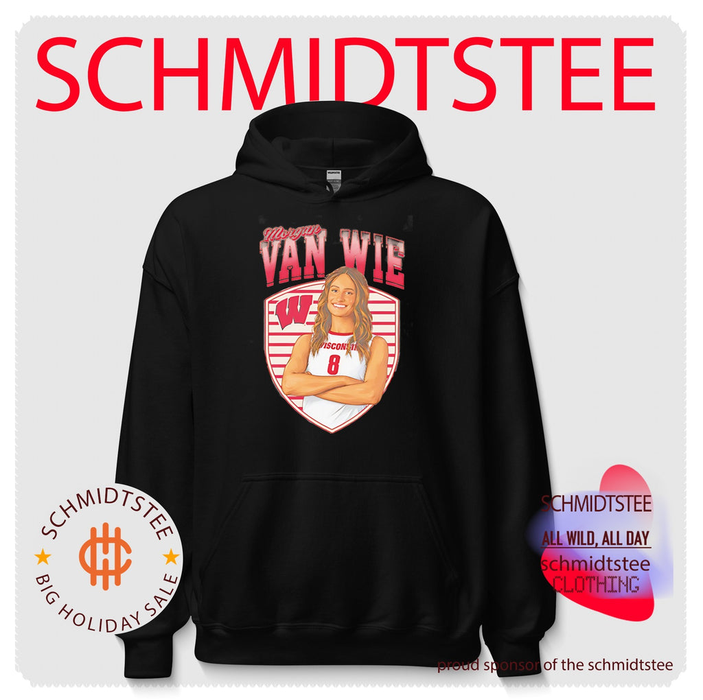 University Of Wisconsin-Madison Morgan Van Wie portrait shirt