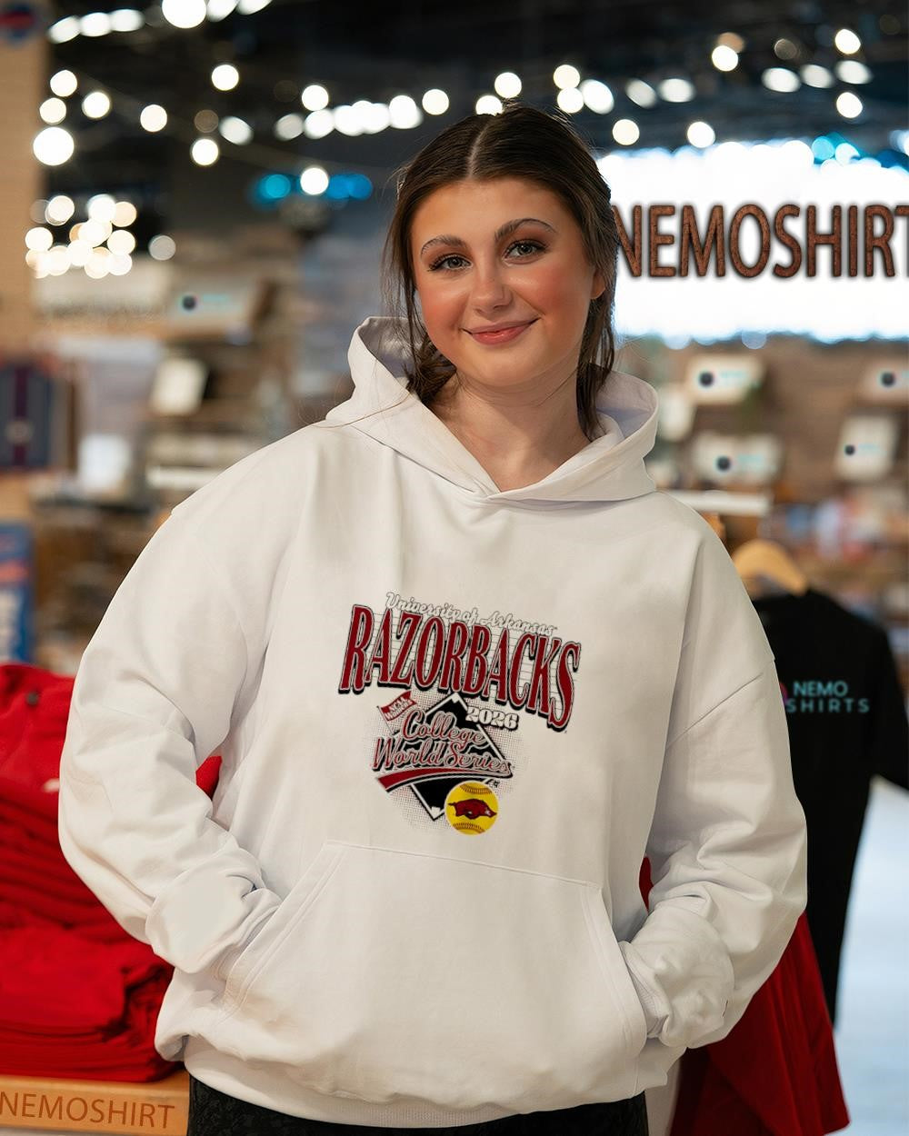 University of Arkansas Razorbacks softball 2026 women’s college world series shirt