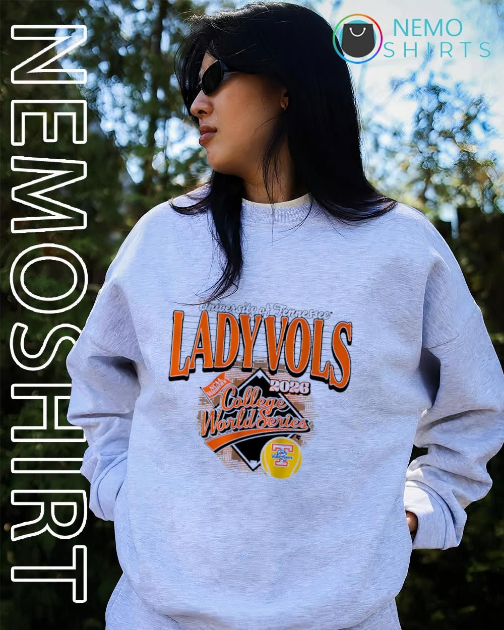 University of Tennessee Ladyvols softball 2026 women’s college world series shirt