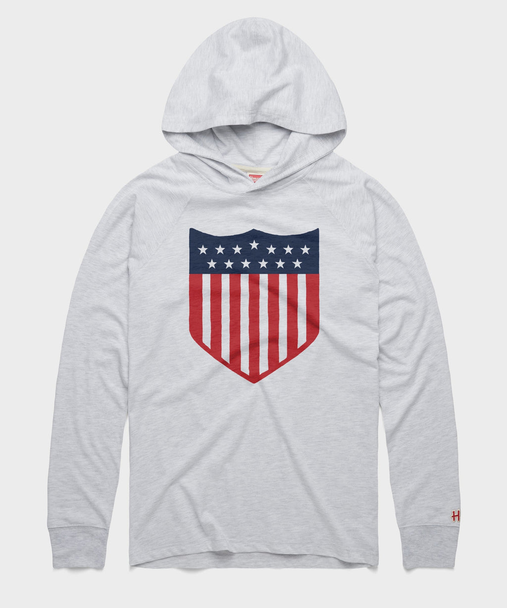 US Soccer 1913 Crest Lightweight Hoodie