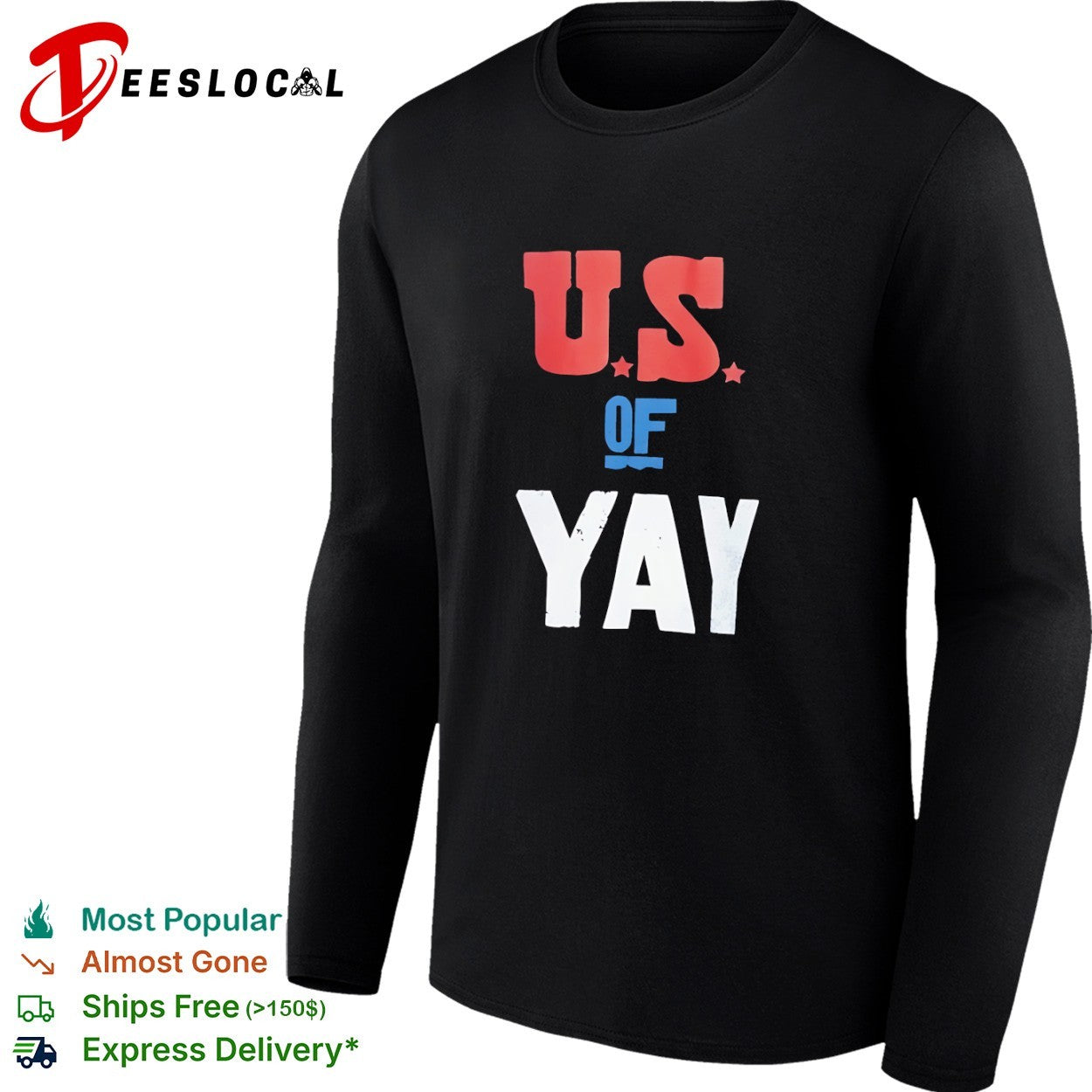 Us of Yay Patriotic American Shirt