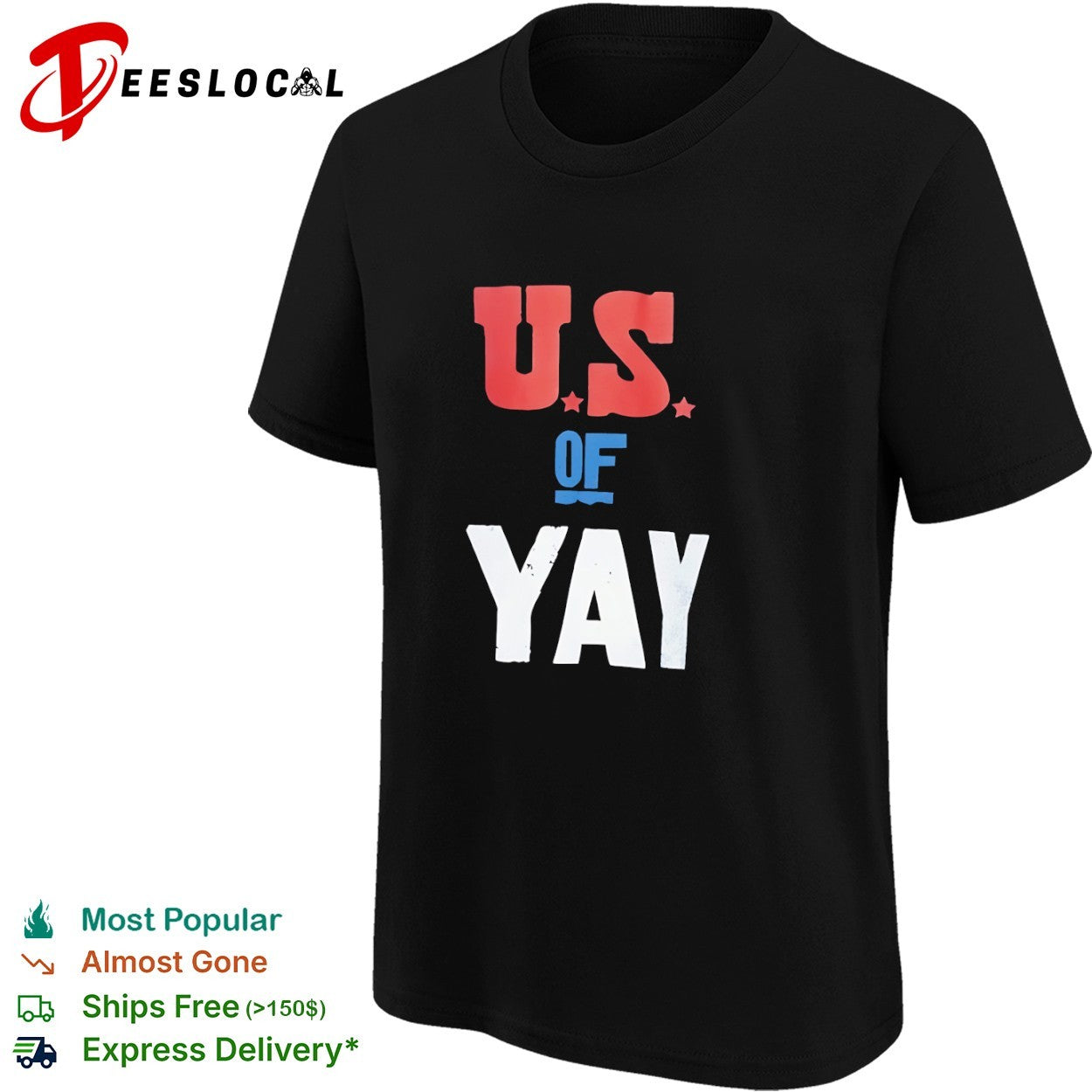 Us of Yay Patriotic American Shirt